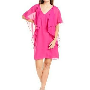 Trina Turk Buena Vista Silk Dress Pink